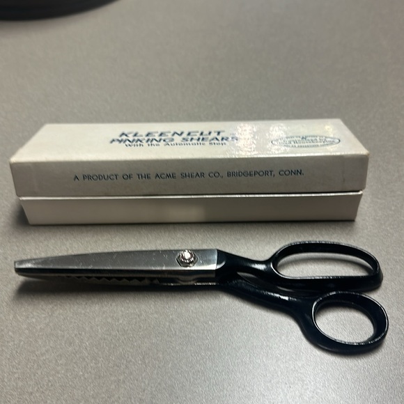 Kleencut Pinking Shears with Automatic Stop purchased June 15, 1956 - Picture 2 of 5